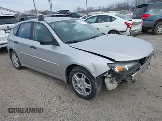 2008 Subaru Impreza Wagon (Natl) i w/Premium Pkg with VIN JF1GH61638H819228, listed as a IAAI auction lot 41339311 with 168,172 mi miles. Bid and sale history available at carsss.com. Image 1.