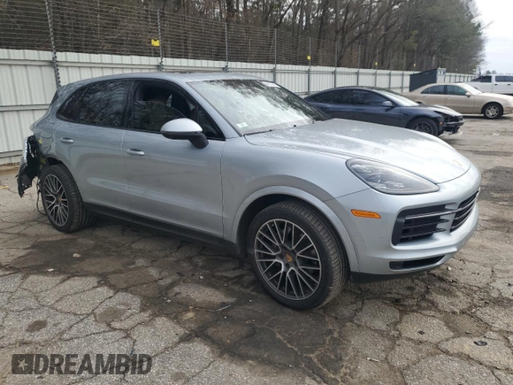 2020 Porsche Cayenne Turbo S E-Hybrid with VIN WP1AA2AY6LDA01554, listed as a Copart auction lot 44673275 with 57,152 mi miles and Salvage title. Bid and sale history available at DreamBid. Image 4.