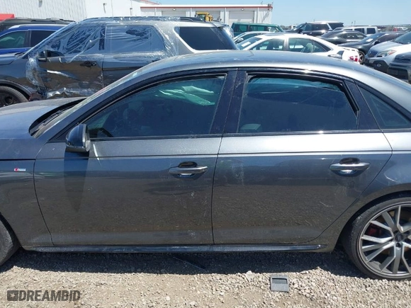 2019 Audi A4 Premium Plus with VIN WAUENAF49KA014187, listed as a IAAI auction lot 41992371 with 88,815 mi miles. Bid and sale history available at carsss.com. Image 14.