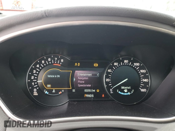 2017 Lincoln MKX Reserve with VIN 2LMPJ8LP8HBL38159, listed as a Copart auction lot 88976515 with 83,205 mi miles and Salvage title. Bid and sale history available at DreamBid. Image 9.
