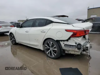 2018 Nissan Maxima SR with VIN 1N4AA6AP4JC383639, listed as a Copart auction lot 44697945 with 93,159 mi miles and Salvage Title. Bid and sale history available at carsss.com. Image 2.