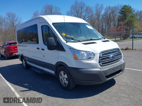 2018 Ford Transit Passenger XL with VIN 1FBAX2CG9JKA57540, listed as a IAAI auction lot 42068646 with 116,346 mi miles and . Bid and sale history available at carsss.com. Image 1.