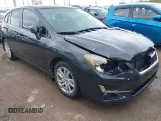 2015 Subaru Impreza Premium с VIN JF1GPAC64FH268906, выставлен на аукционе IAAI как лот 42155866 с пробегом 136 254 миль миль и . История ставок и продаж доступна на DreamBid. Изображение 1.