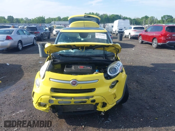 2014 FIAT 500L Trekking z VIN ZFBCFADH4EZ013485, wystawiony jako IAAI lot #42104043 z przebiegiem 157 744 mil mil oraz . Historia ofert i sprzedaży dostępna na DreamBid. Obrazek 10.