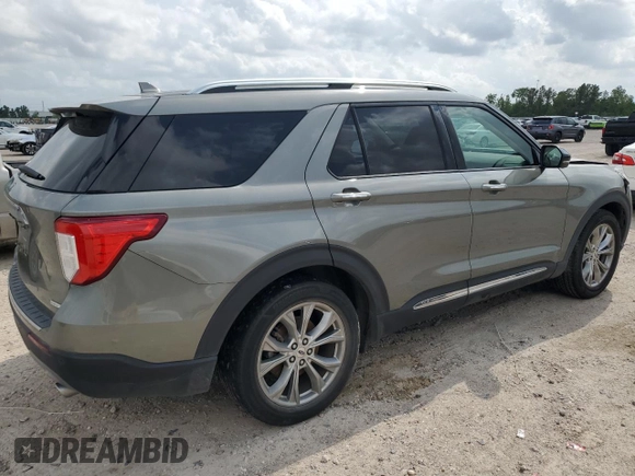 2020 Ford Explorer Limited with VIN 1FMSK7FH6LGB38920, listed as a Copart auction lot 54389035 with 71,250 mi miles and Salvage Title. Bid and sale history available at carsss.com. Image 3.