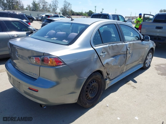 2012 Mitsubishi Lancer ES with VIN JA32U2FU5CU028018, listed as a IAAI auction lot 42086366 with 145,104 mi miles. Bid and sale history available at carsss.com. Image 4.