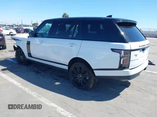 2021 Land Rover Range Rover z VIN SALGS5SEXMA436877, wystawiony jako IAAI lot #41950042 z przebiegiem 29 597 mil mil oraz . Historia ofert i sprzedaży dostępna na DreamBid. Obrazek 3.