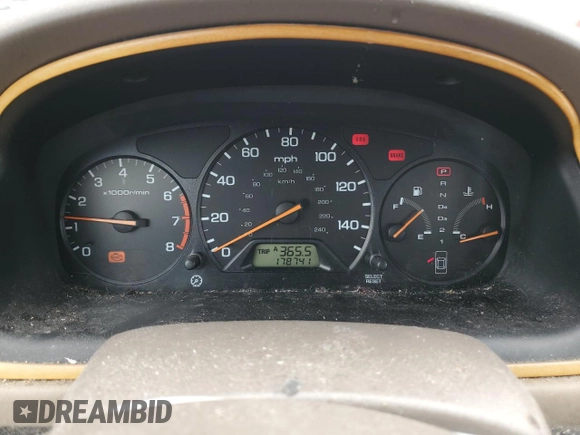 2001 Honda Accord LX z VIN 1HGCG665X1A050254, wystawiony jako Copart lot #51138965 z przebiegiem 178 741 mil mil oraz Szkoda całkowita • Salvage title. Historia ofert i sprzedaży dostępna na DreamBid. Obrazek 9.