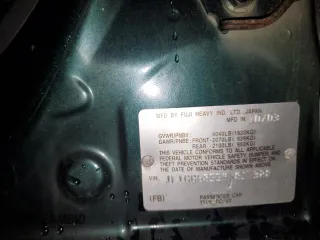 2004 Subaru Impreza Outback Special Sports с VIN JF1GG68554H817328, выставлен на аукционе Copart как лот 82473414 с пробегом 78 831 миль миль и Чистый • Clean title. История ставок и продаж доступна на DreamBid. Изображение 13.
