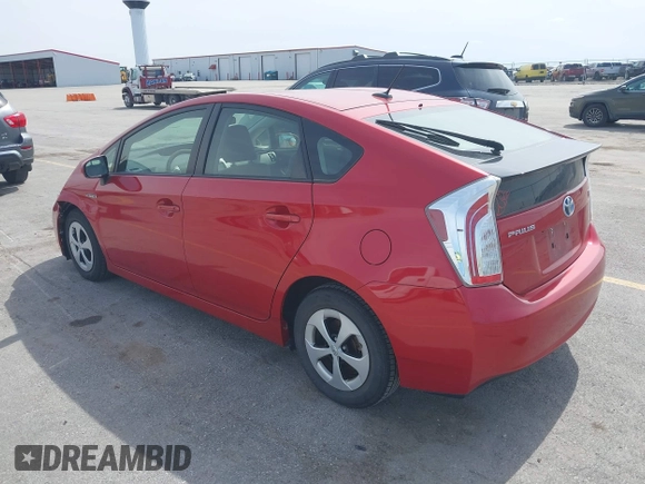2013 Toyota Prius One with VIN JTDKN3DU5D0344180, listed as a IAAI auction lot 41961084 with 90,173 mi miles and . Bid and sale history available at DreamBid. Image 3.