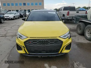 2023 Audi S3 Premium Plus z VIN WAUH3DGY9PA075617, wystawiony jako Copart lot #69869524 z przebiegiem 17 348 mil mil oraz Szkoda całkowita • Salvage title. Historia ofert i sprzedaży dostępna na DreamBid. Obrazek 5.