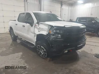 2020 Chevrolet Silverado 1500 LT Trail Boss with VIN 1GCPYFED6LZ209619, listed as a IAAI auction lot 41571604 with 51,753 mi miles. Bid and sale history available at carsss.com. Image 1.