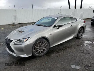 2017 Lexus RC with VIN JTHHE5BC4H5015767, listed as a Copart auction lot 41786165 with 3,056 mi miles and Salvage Title. Bid and sale history available at carsss.com. Image 1.