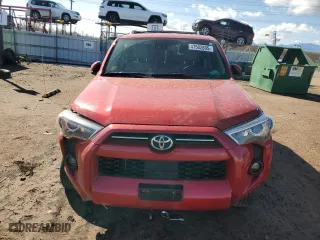 2023 Toyota 4Runner SR5 Premium with VIN JTENU5JR7P6129960, listed as a Copart auction lot 47502895 with 26,665 mi miles and Salvage Title. Bid and sale history available at carsss.com. Image 5.