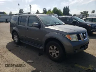 2005 Nissan Pathfinder SE с VIN 5N1AR18W95C734047, выставлен на аукционе Copart как лот 60566325 с пробегом 139 410 миль миль и Чистый • Clean title. История ставок и продаж доступна на DreamBid. Изображение 4.