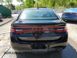 2016 Dodge Dart GT with VIN 1C3CDFEB2GD555795, listed as a Copart auction lot 51531945 with 216,703 mi miles and Salvage Title. Bid and sale history available at DreamBid. Image 6.