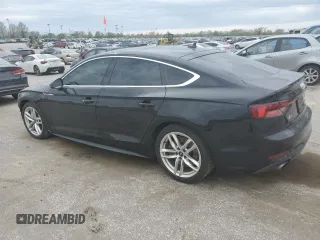 2018 Audi A5 Sportback Premium Plus с VIN WAUENCF56JA058232, выставлен на аукционе Copart как лот 52888755 с пробегом 63 437 миль миль и Списание • Salvage title. История ставок и продаж доступна на DreamBid. Изображение 2.