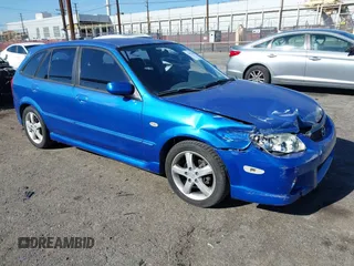 2003 Mazda Protege with VIN JM1BJ245831149990, listed as a IAAI auction lot 41357011 with 182,328 mi miles and . Bid and sale history available at DreamBid. Image 1.