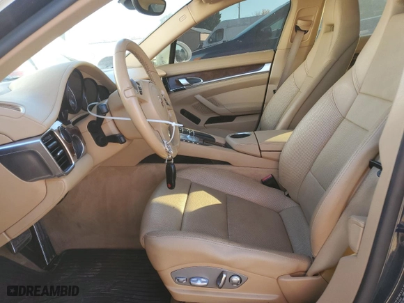 2011 Porsche Panamera S with VIN WP0AB2A77BL061837, listed as a Copart auction lot 77407054 with NaN miles and Salvage Title. Bid and sale history available at carsss.com. Image 7.