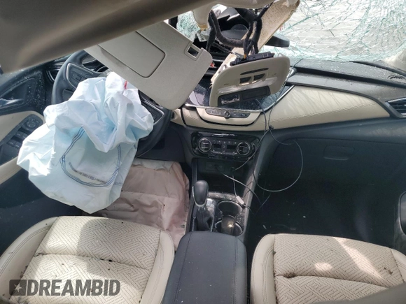 2023 Buick Encore GX Essence with VIN KL4MMFSL1PB007368, listed as a Copart auction lot 57029995 with Not provided miles and Salvage title. Bid and sale history available at DreamBid. Image 8.