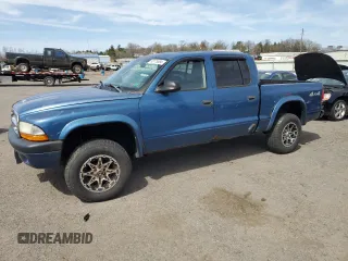 2004 Dodge Dakota Sport with VIN 1D7HG38N74S590407, listed as a Copart auction lot 50175884 with 160,959 mi miles and Clean Title. Bid and sale history available at carsss.com. Image 1.