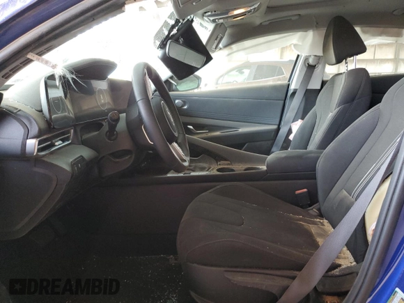 2025 Hyundai Elantra SEL Convenience with VIN KMHLS4DGXSU890309, listed as a Copart auction lot 51437925 with 3,738 mi miles and Non Repairable. Bid and sale history available at carsss.com. Image 7.