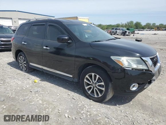 2013 Nissan Pathfinder SV with VIN 5N1AR2MM3DC641114, listed as a Copart auction lot 52920965 with 113,832 mi miles and Clean Title. Bid and sale history available at carsss.com. Image 4.
