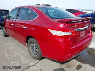 2014 Nissan Sentra SV with VIN 3N1AB7APXEY233290, listed as a IAAI auction lot 41859003 with 163,374 mi miles. Bid and sale history available at carsss.com. Image 3.