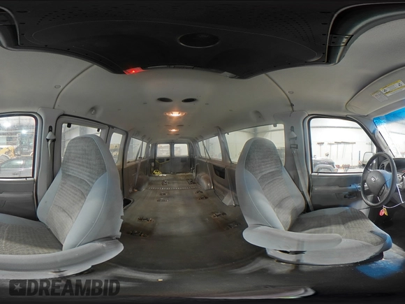 2004 Ford Econoline Passenger XL with VIN 1FBSS31S64HB07909, listed as a Copart auction lot 45110705 with 263,824 mi miles and Salvage Title. Bid and sale history available at carsss.com. Image 14.