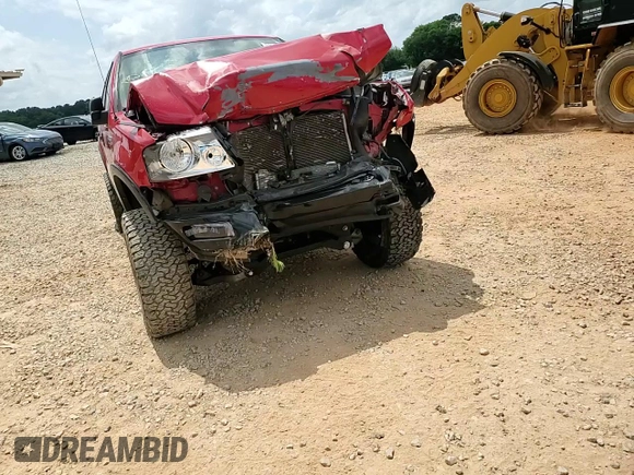 2005 Ford F-150 XLT with VIN 1FTPW14575KF11550, listed as a Copart auction lot 57697255 with Not provided miles and Salvage title. Bid and sale history available at DreamBid. Image 14.