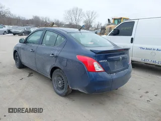 2014 Nissan Versa S Plus with VIN 3N1CN7AP4EL837978, listed as a IAAI auction lot 41564587 with 188,862 mi miles and . Bid and sale history available at DreamBid. Image 3.