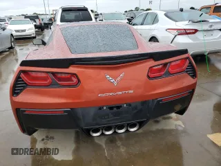 2015 Chevrolet Corvette Z51 2LT with VIN 1G1YK2D76F5109440, listed as a Copart auction lot 74430084 with 0 mi miles and Non Repairable. Bid and sale history available at carsss.com. Image 6.