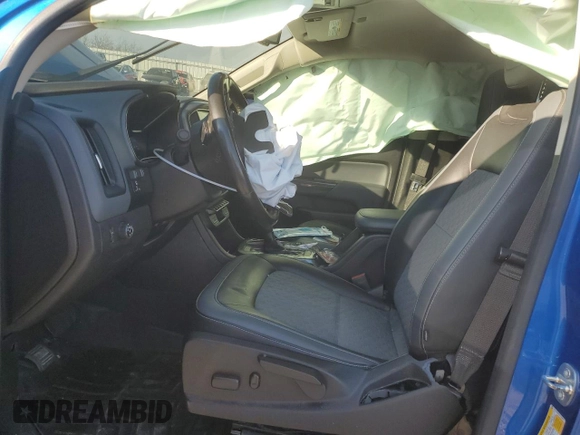2019 Chevrolet Colorado 2WD Z71 with VIN 1GCGSDEN1K1103879, listed as a Copart auction lot 88934105 with 108,570 mi miles and Salvage Title. Bid and sale history available at carsss.com. Image 7.