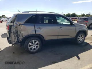 2011 Kia Sorento LX with VIN 5XYKTDA28BG169624, listed as a Copart auction lot 58858964 with 147,478 mi miles and Salvage Title. Bid and sale history available at carsss.com. Image 3.