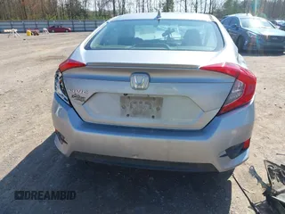 2017 Honda Civic Sedan EX-T with VIN 19XFC1F30HE013214, listed as a IAAI auction lot 41931716 with 185,215 mi miles. Bid and sale history available at carsss.com. Image 16.
