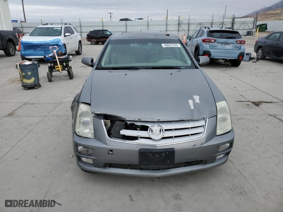 2005 Cadillac STS with VIN 1G6DW677450212075, listed as a Copart auction lot 45037255 with 191,320 mi miles and Salvage Title. Bid and sale history available at carsss.com. Image 5.