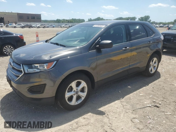 2016 Ford Edge SE with VIN 2FMPK4G9XGBB83464, listed as a Copart auction lot 61490565 with 147,401 mi miles and Salvage title. Bid and sale history available at DreamBid. Image 1.