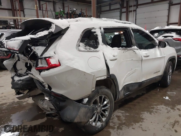 2020 Jeep Cherokee Altitude with VIN 1C4PJMLX1LD631137, listed as a IAAI auction lot 41316551 with 72,021 mi miles and . Bid and sale history available at DreamBid. Image 4.