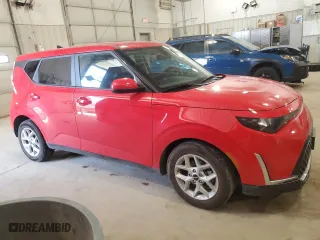 2024 Kia Soul LX with VIN KNDJ23AUXR7220381, listed as a Copart auction lot 51016305 with 12,897 mi miles and Salvage Title. Bid and sale history available at carsss.com. Image 4.