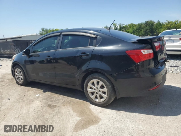 2017 Kia Rio LX with VIN KNADM4A34H6098719, listed as a Copart auction lot 50865265 with 109,608 mi miles and Salvage Title. Bid and sale history available at carsss.com. Image 2.