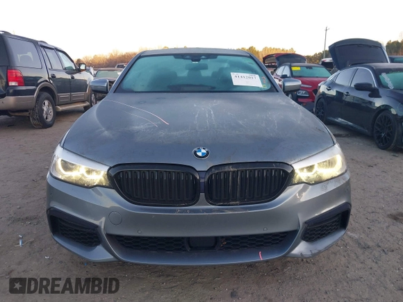2019 BMW 5 Series 540i xDrive with VIN WBAJE7C54KWW18098, listed as a IAAI auction lot 41412017 with 59,235 mi miles and . Bid and sale history available at carsss.com. Image 12.