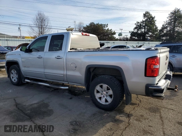 2014 GMC Sierra 1500 SLE with VIN 1GTR1UEH2EZ374283, listed as a Copart auction lot 45967225 with 197,854 mi miles and Salvage Title. Bid and sale history available at carsss.com. Image 2.