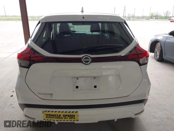 2021 Nissan Kicks S with VIN 3N1CP5BV4ML510992, listed as a IAAI auction lot 41907512 with 59,380 mi miles and . Bid and sale history available at DreamBid. Image 15.