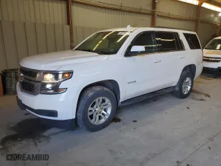 2015 Chevrolet Tahoe LS with VIN 1GNSKAKC7FR742584, listed as a Copart auction lot 49467325 with 159,472 mi miles and Clean Title. Bid and sale history available at carsss.com. Image 1.