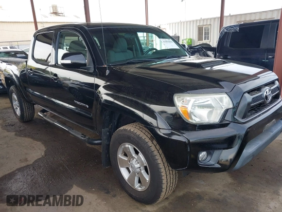 2015 Toyota Tacoma PreRunner with VIN 3TMKU4HNXFM046963, listed as a IAAI auction lot 41855850 with 39,213 mi miles and . Bid and sale history available at DreamBid. Image 1.
