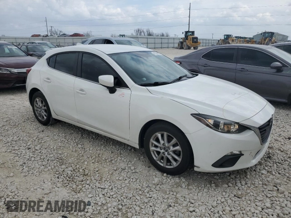 2016 Mazda 3 i Sport with VIN 3MZBM1K76GM245595, listed as a Copart auction lot 47544095 with 133,996 mi miles and Salvage Title. Bid and sale history available at DreamBid. Image 4.