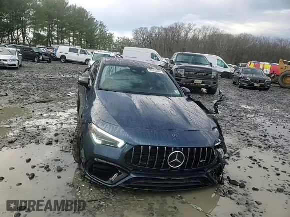 2020 Mercedes-Benz CLA 45 AMG with VIN W1K5J5DB9LN093643, listed as a Copart auction lot 86995884 with 36,263 mi miles and Salvage Title. Bid and sale history available at DreamBid. Image 11.