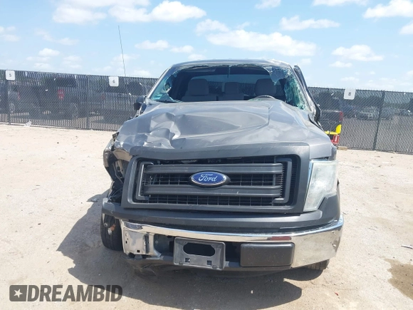 2014 Ford F-150 XL with VIN 1FTMF1CM0EFA43441, listed as a IAAI auction lot 42526218 with 232,421 mi miles and . Bid and sale history available at DreamBid. Image 12.
