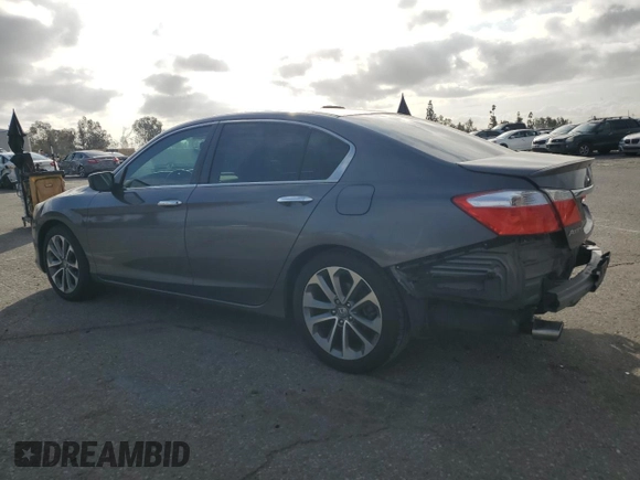 2013 Honda Accord Sport with VIN 1HGCR2F53DA192582, listed as a Copart auction lot 51737825 with 137,999 mi miles and Salvage Title. Bid and sale history available at DreamBid. Image 2.