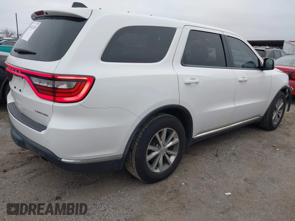 2014 Dodge Durango Limited with VIN 1C4RDHDG7EC591726, listed as a IAAI auction lot 41541255 with 145,051 mi miles and . Bid and sale history available at DreamBid. Image 4.